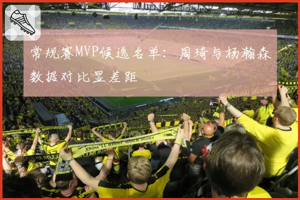 常规赛MVP候选名单：周琦与杨瀚森数据对比显差距
